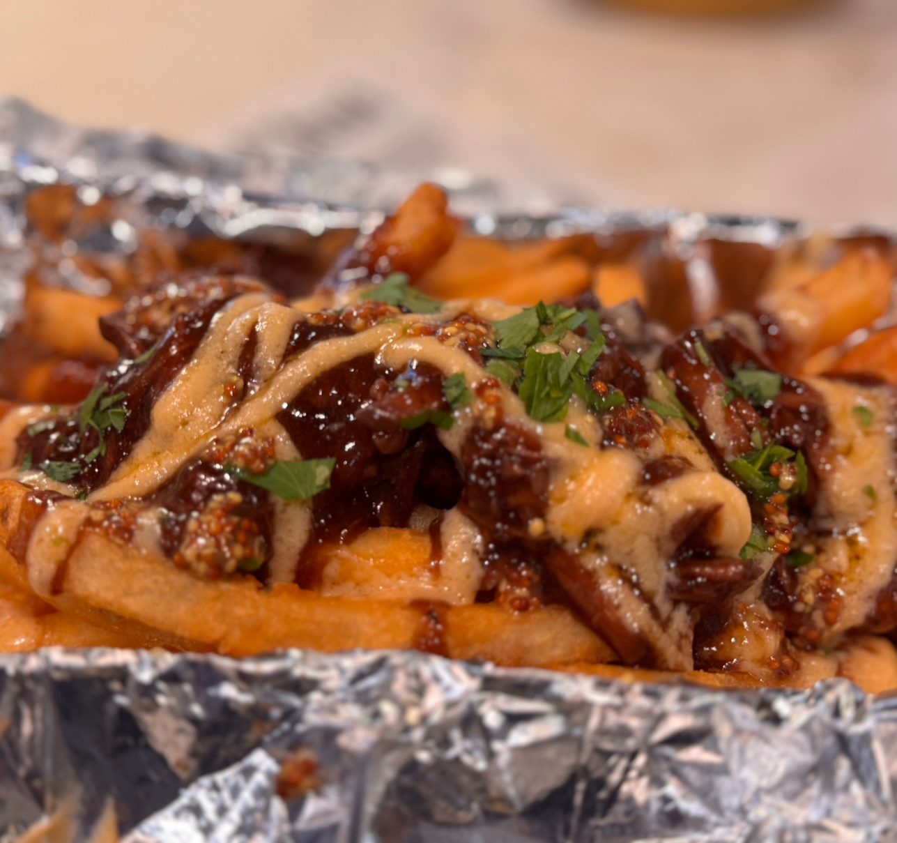 Beef Poutine Gourmet Fries.