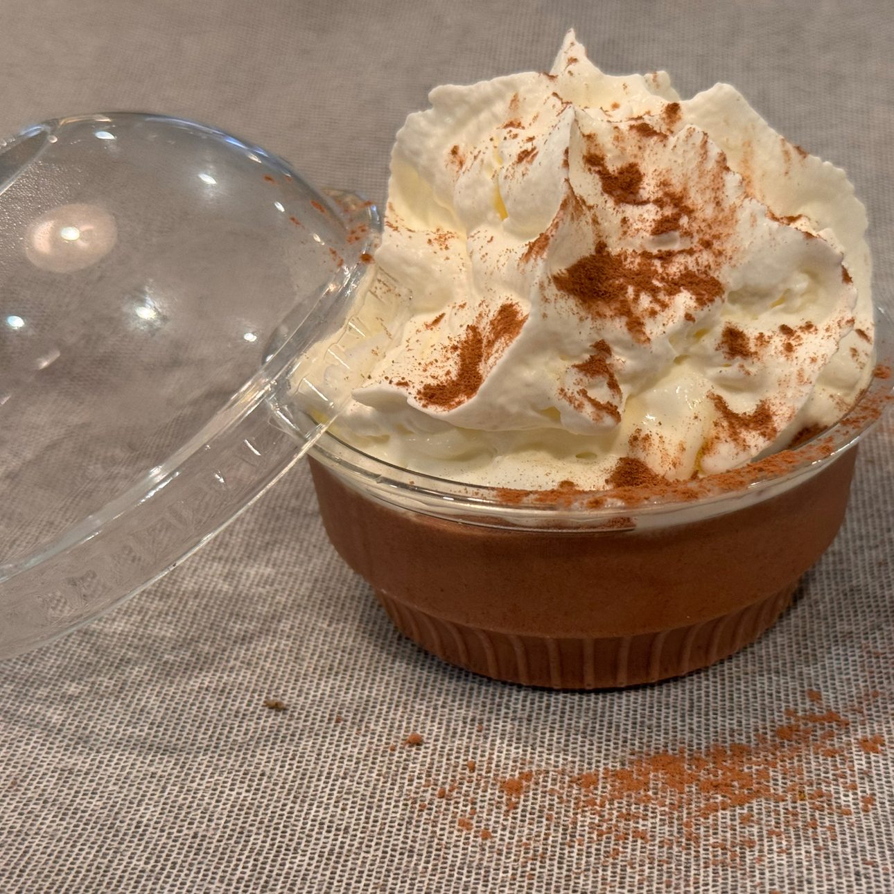Belgian Chocolate Mousse.