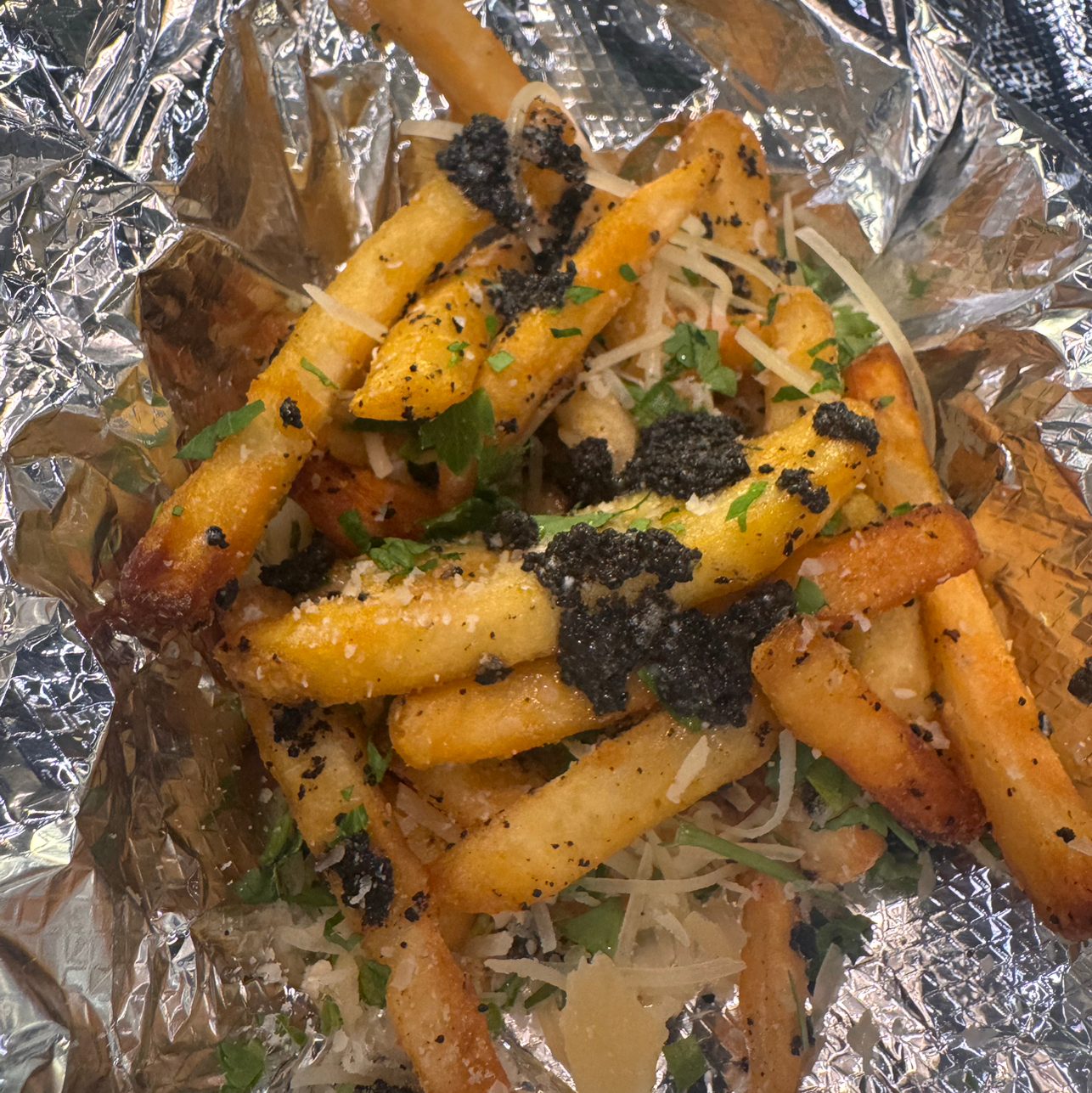 Parmesan Truffle Gourmet Fries.