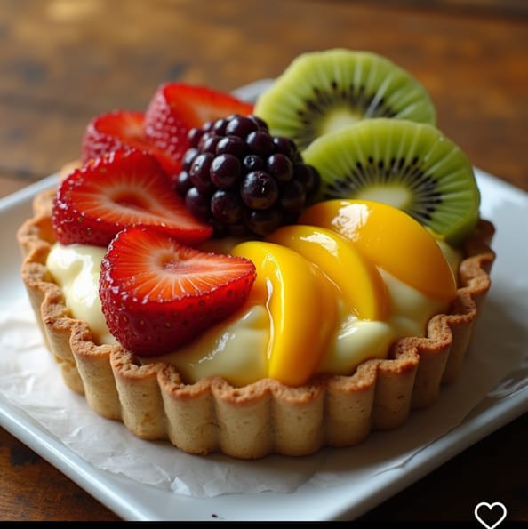 Summer Fruit Tart.