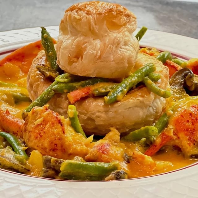 Seafood Vol-Au-Vent.