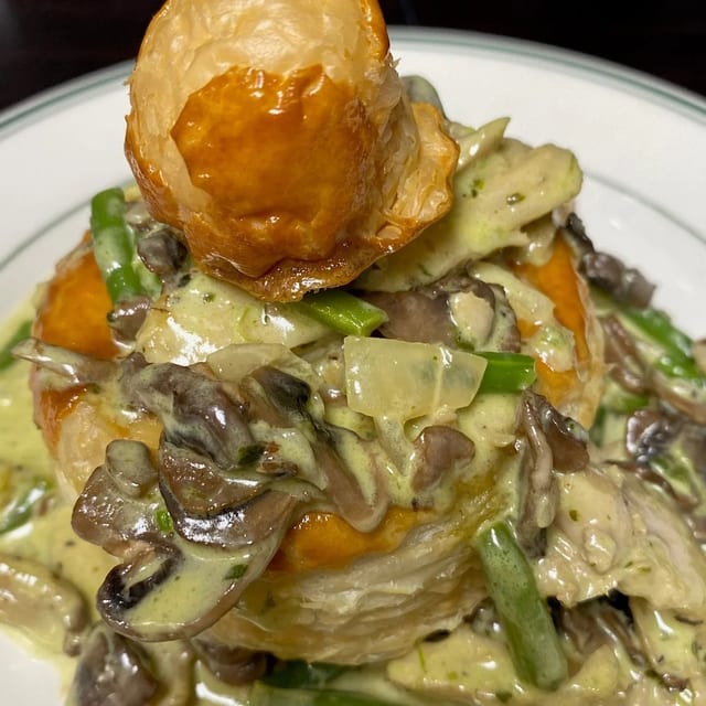 Chicken Vol-Au-Vent.