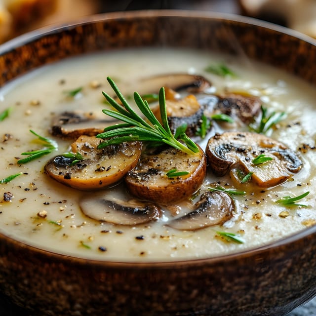 Mushroom Bisque.