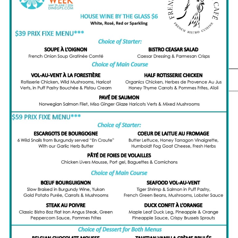2026 RESTAURANT WEEK
