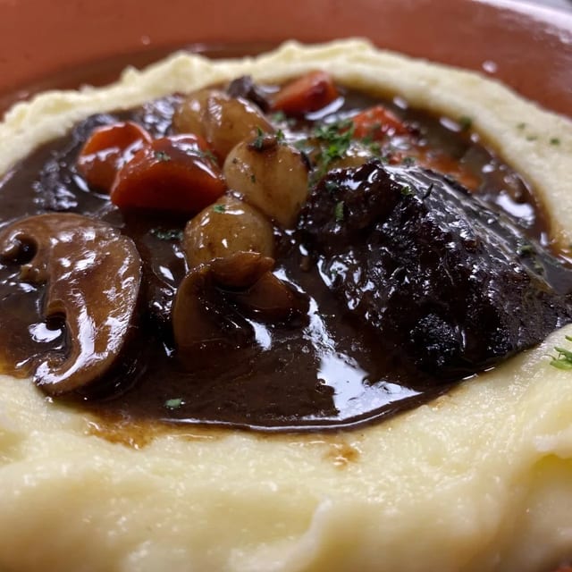 Boeuf Bourguignon.