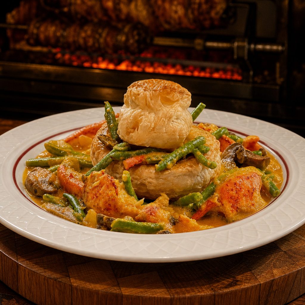 Seafood Vol-Au-Vent.