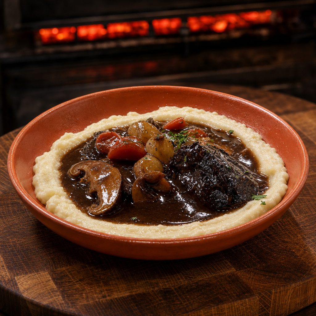 Boeuf Bourguignon.