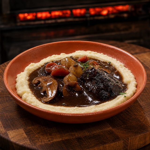 Boeuf Bourguignon.