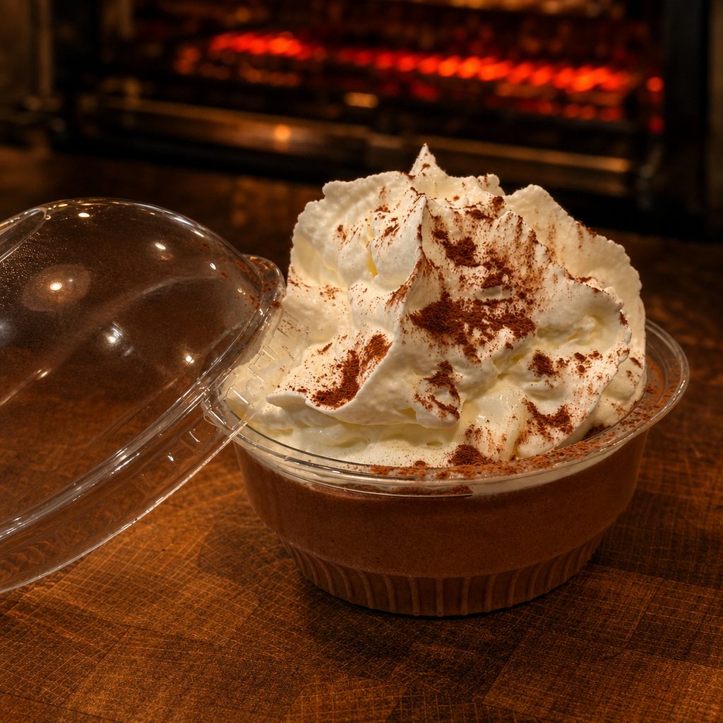 Belgian Chocolate Mousse.