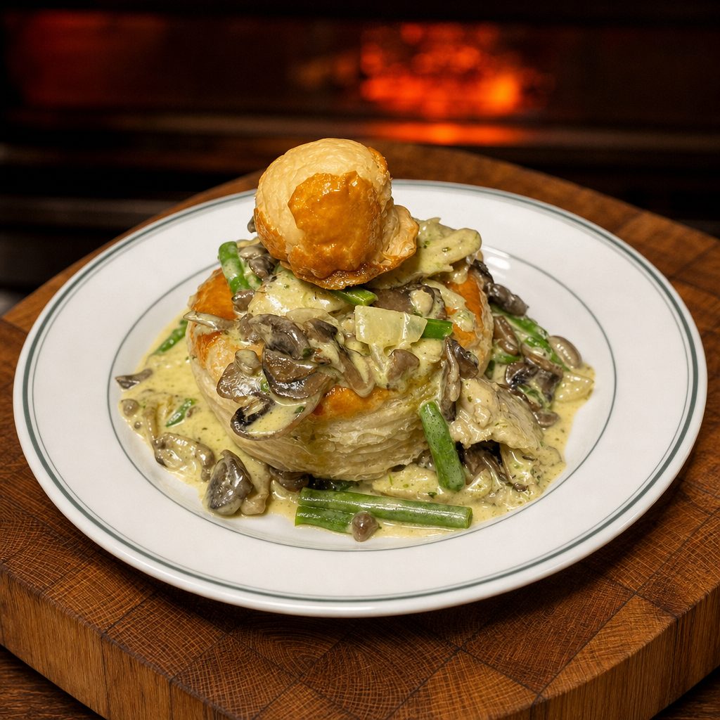 Chicken Vol-Au-Vent.