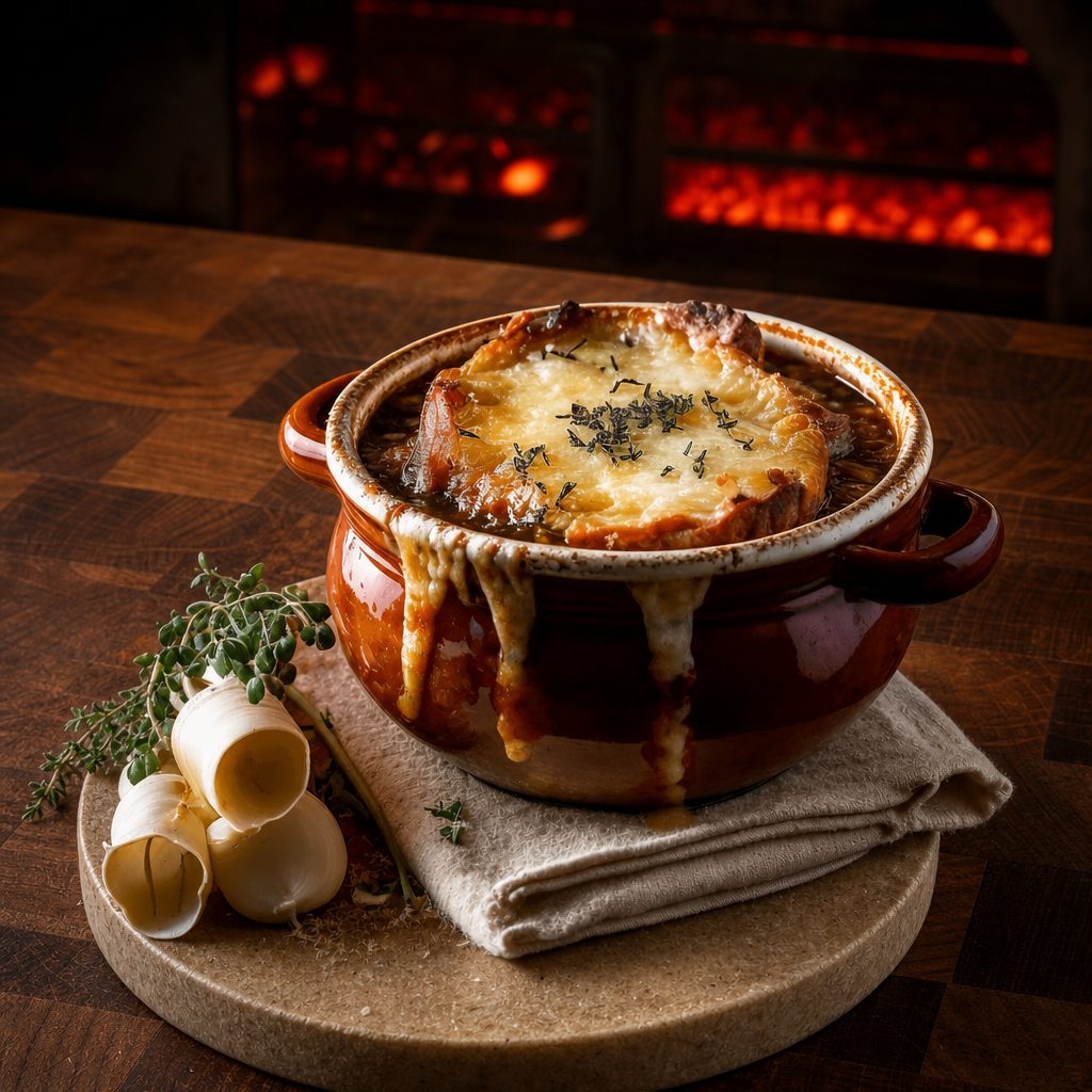 Soupe À L'oignon.