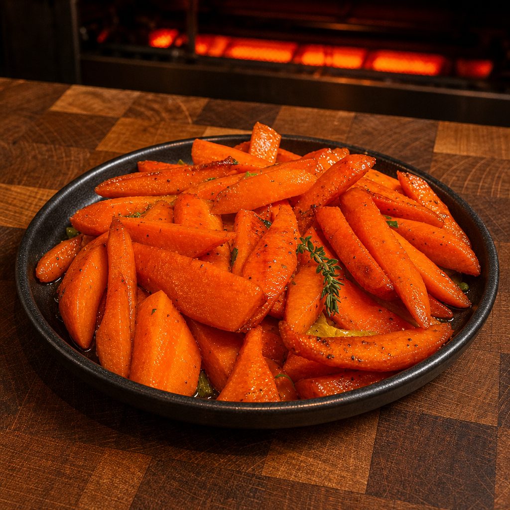 Honey Thyme Carrots.